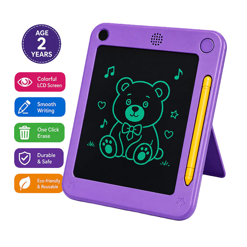 Kids Educational Book & Writing Tablet Combo