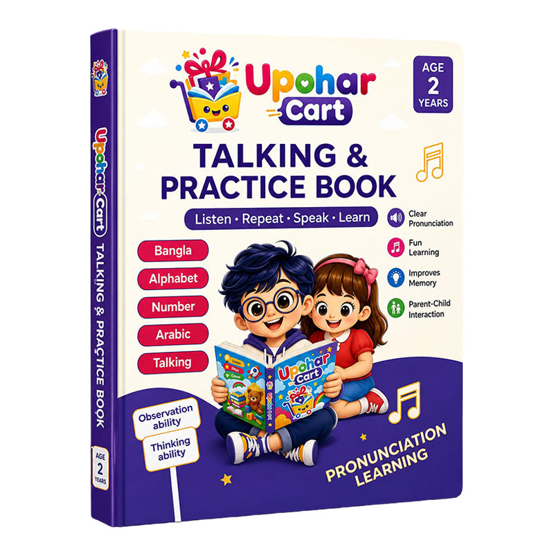 Kids Educational Book & Writing Tablet Combo